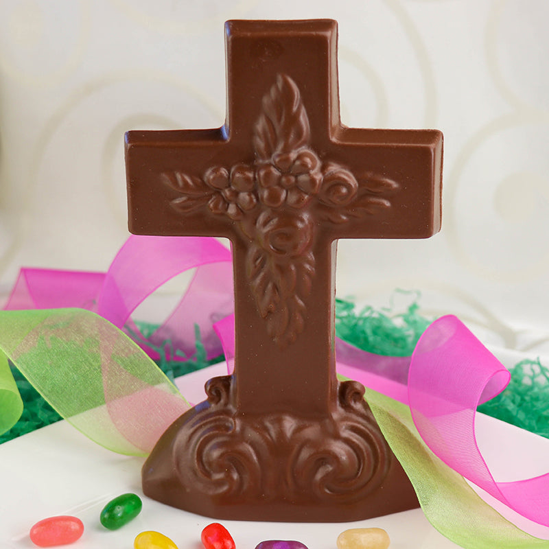 Large Milk Chocolate Cross