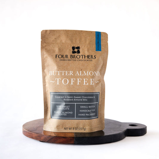 ½ lb. Butter Almond Toffee Pouch