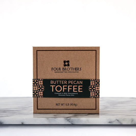 1 lb. Butter Pecan Toffee Box