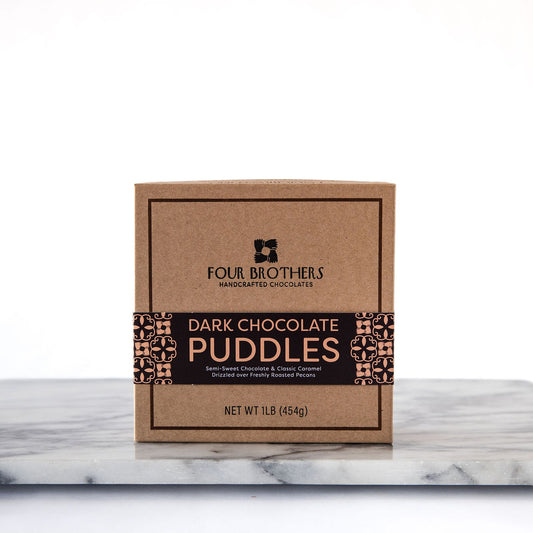 1 lb. Dark Chocolate Puddles Box