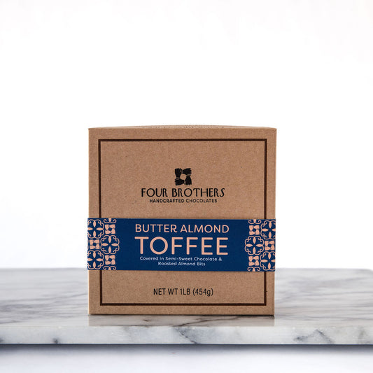 1 lb. Butter Almond Toffee Box