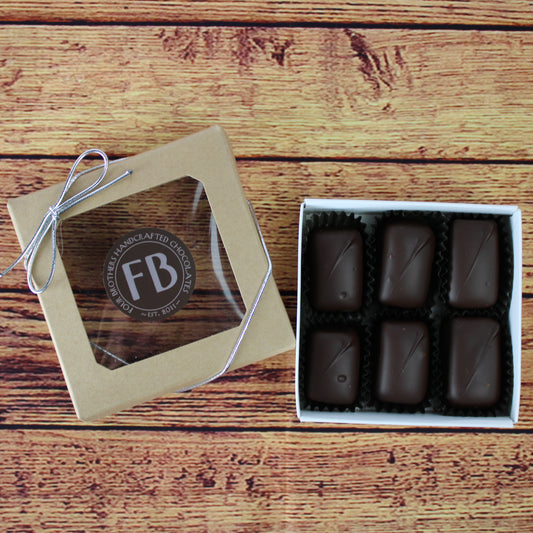 3oz. Dark Chocolate Covered Caramel