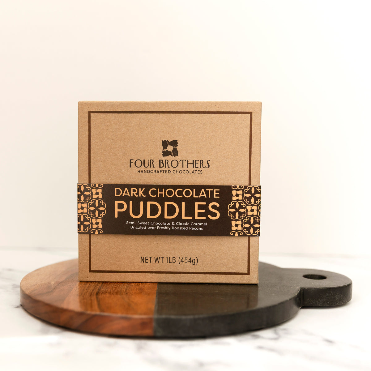 1 lb. Dark Chocolate Puddles Box