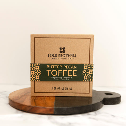 1 lb. Butter Pecan Toffee Box