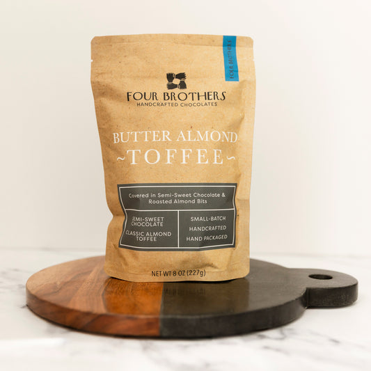 ½ lb. Butter Almond Toffee Pouch