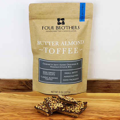 ½ lb. Butter Almond Toffee Pouch