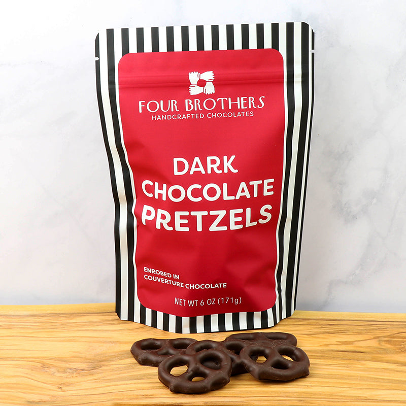 6 oz. Dark Chocolate Covered Pretzels