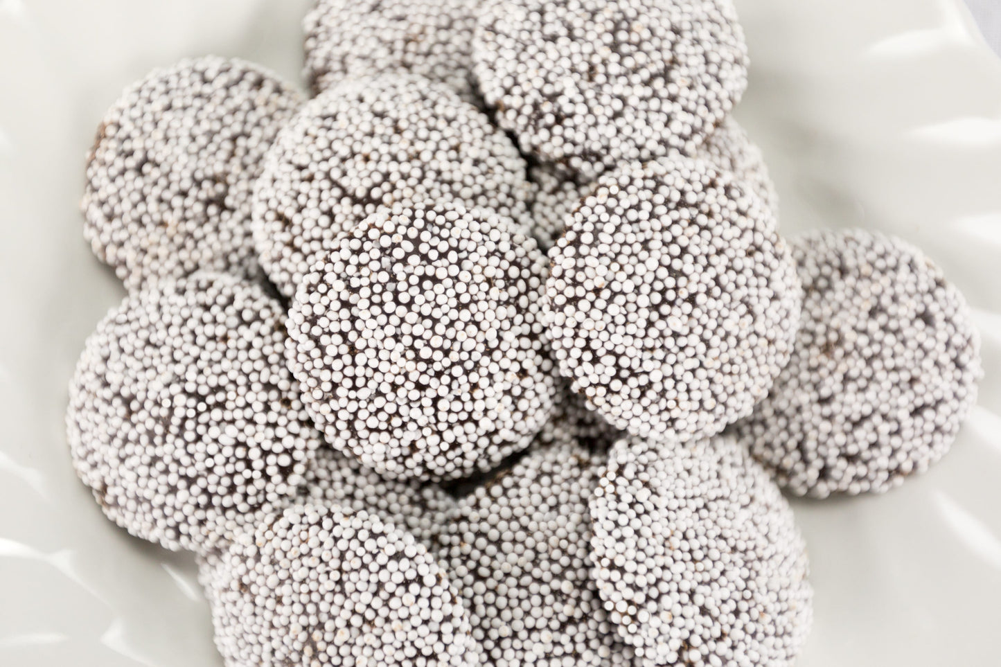 2 oz. Dark Chocolate Nonpareils