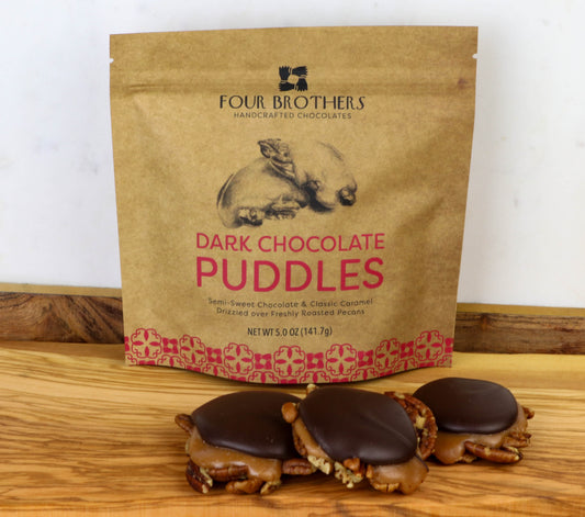 5 oz. Dark Chocolate Puddles