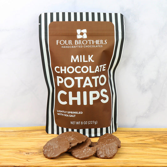 8 oz. Milk Chocolate Covered Potato Chips